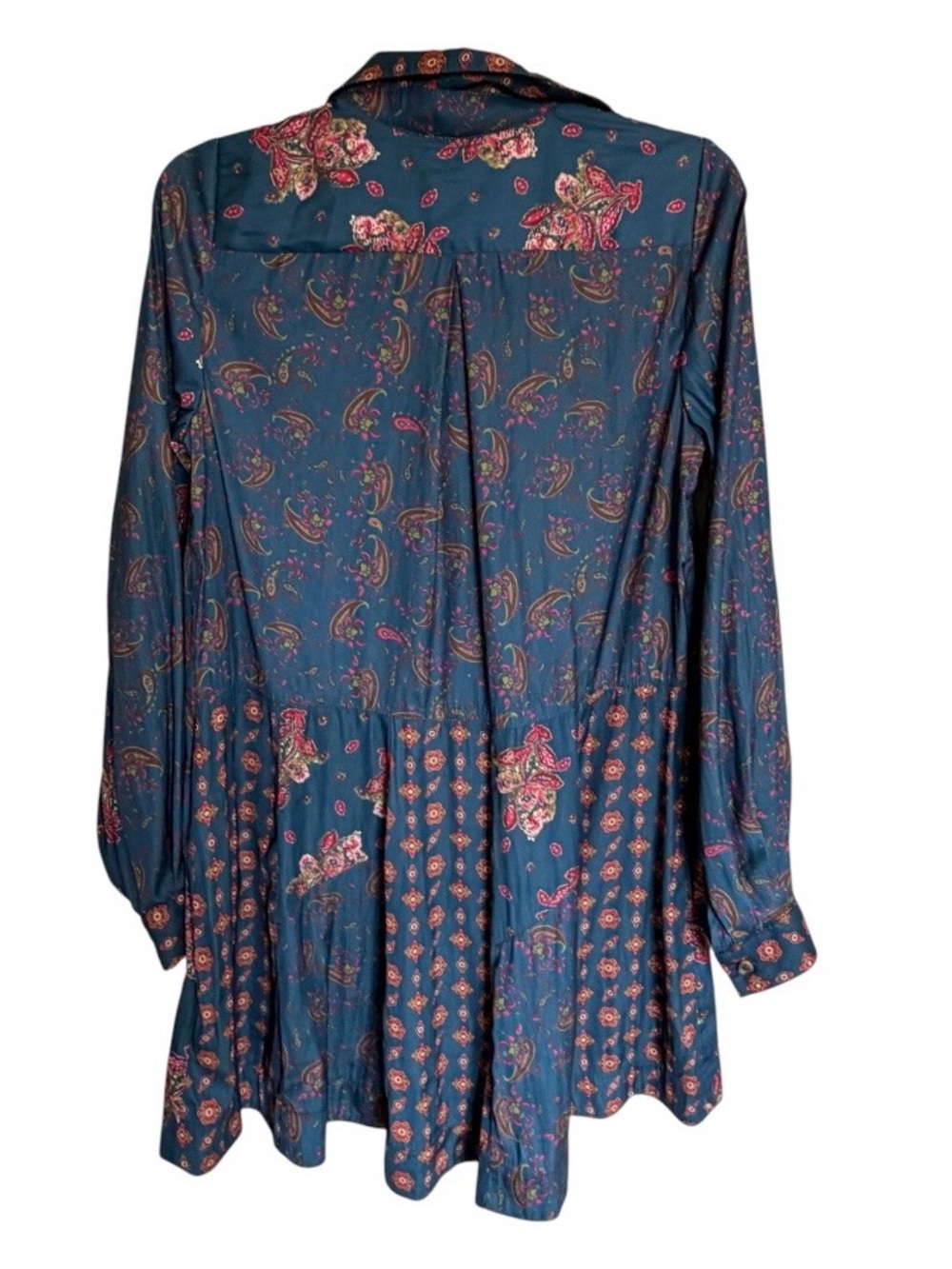 Free People Sylvia A-Line Baby Doll Dress Boho Small - Picture 5 of 8
